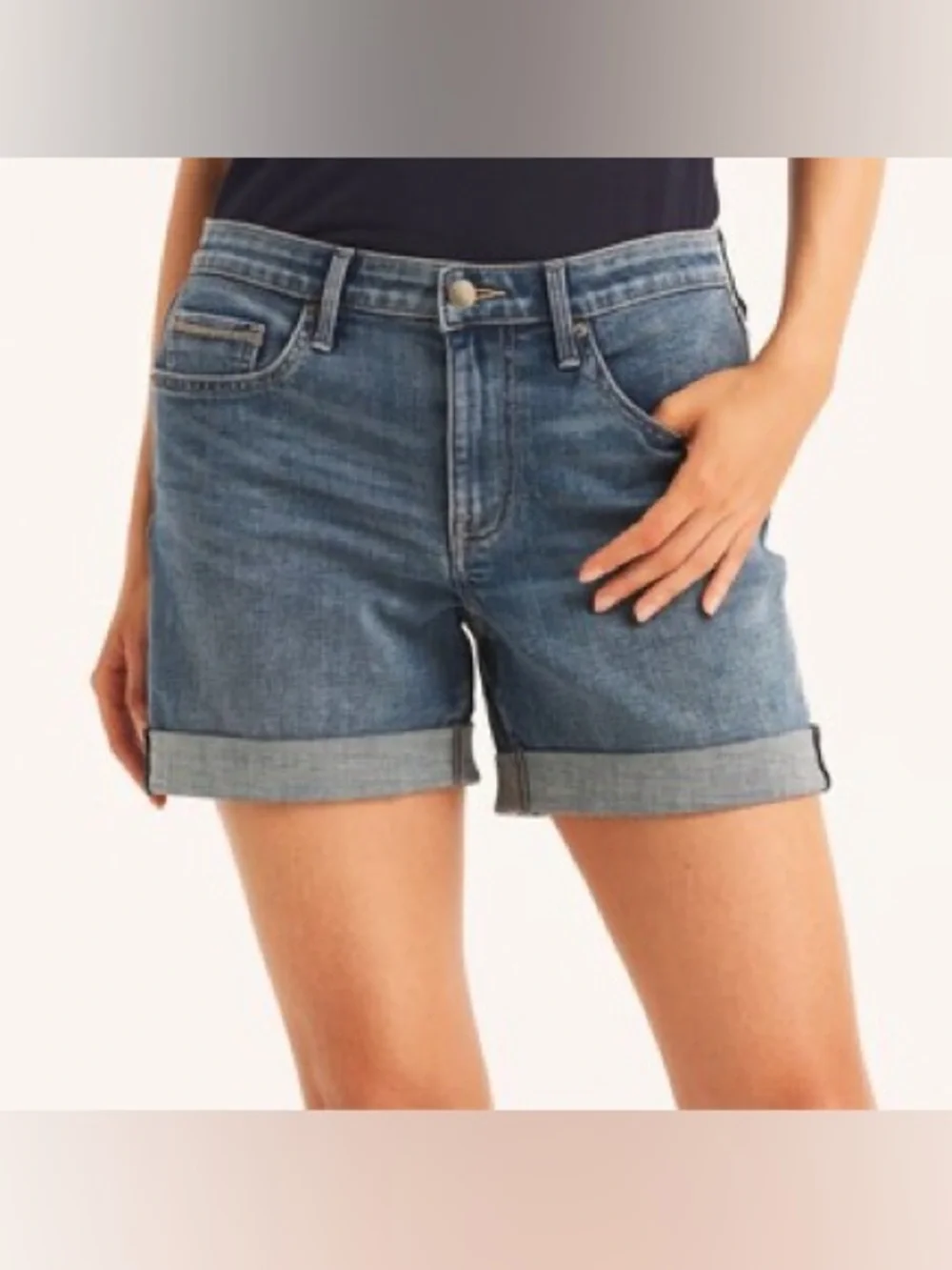 Nautica Jeans Denim Cuffed Shorts
